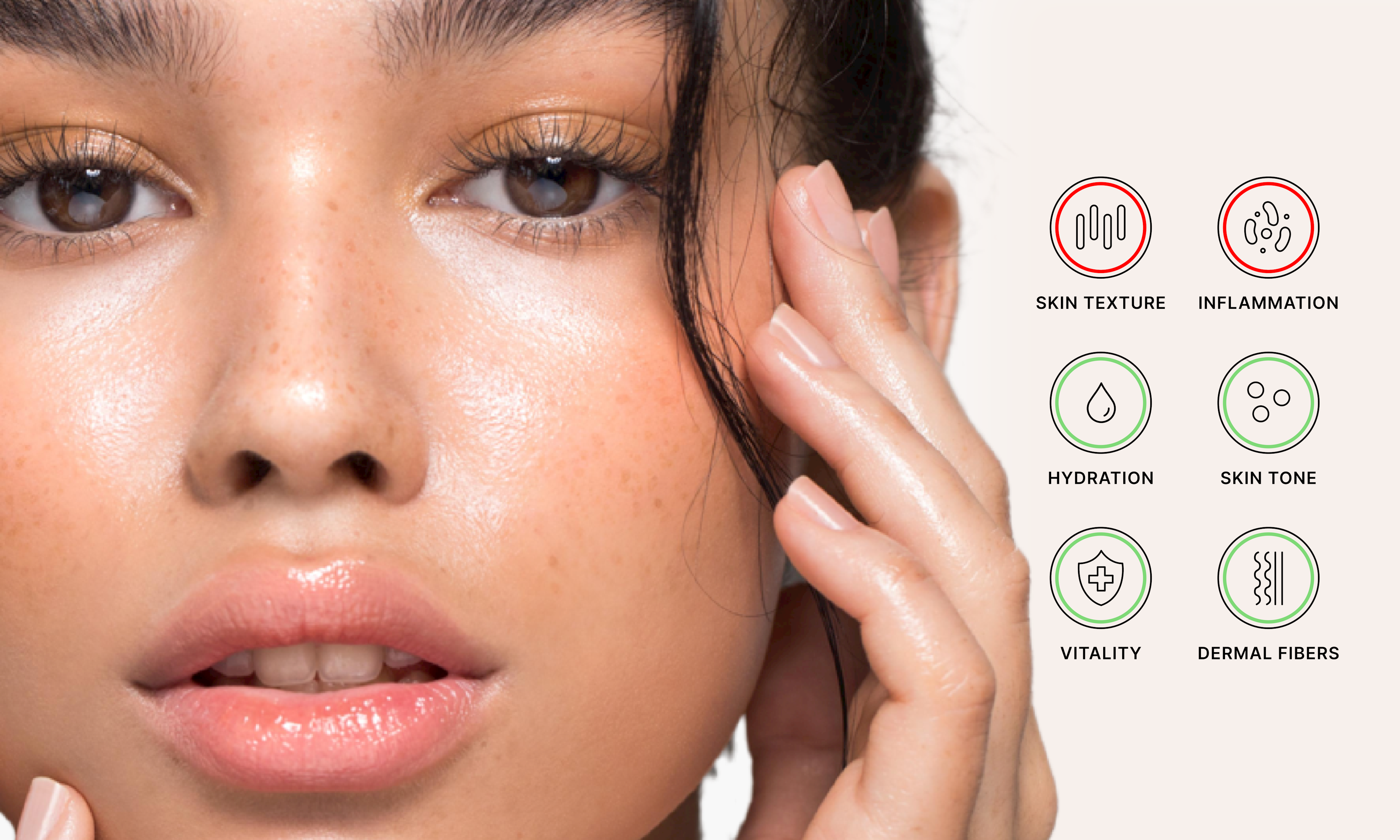 The 6 Parameters of Skin Radiance